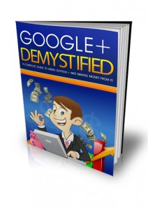 Google+ Demystified Ebook