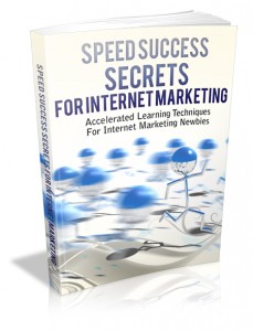 Speed Success Secrets For IM MRR Ebook