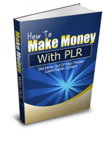 How to Make Money With PLR Package