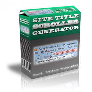 SiteTitleScrollerGenerator