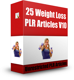 PLR Weight Loss Articles