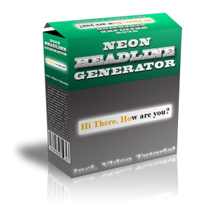 Neon-Headline-Generator